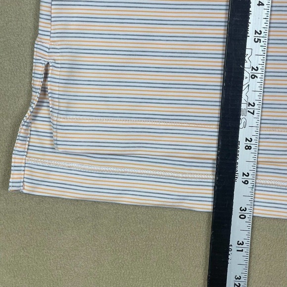 Peter Millar Summer Comfort Golf Polo‎ Shirt Mens S Multicolor Striped - Picture 6 of 12